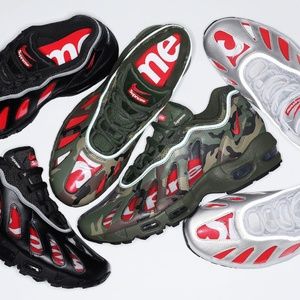 SOLD! New in box! Nike Air Max 96 Supreme Camo size 9